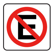 Prohibido estacionar