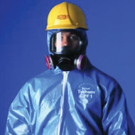 Traje contra salpicaduras de materiales Azarosos